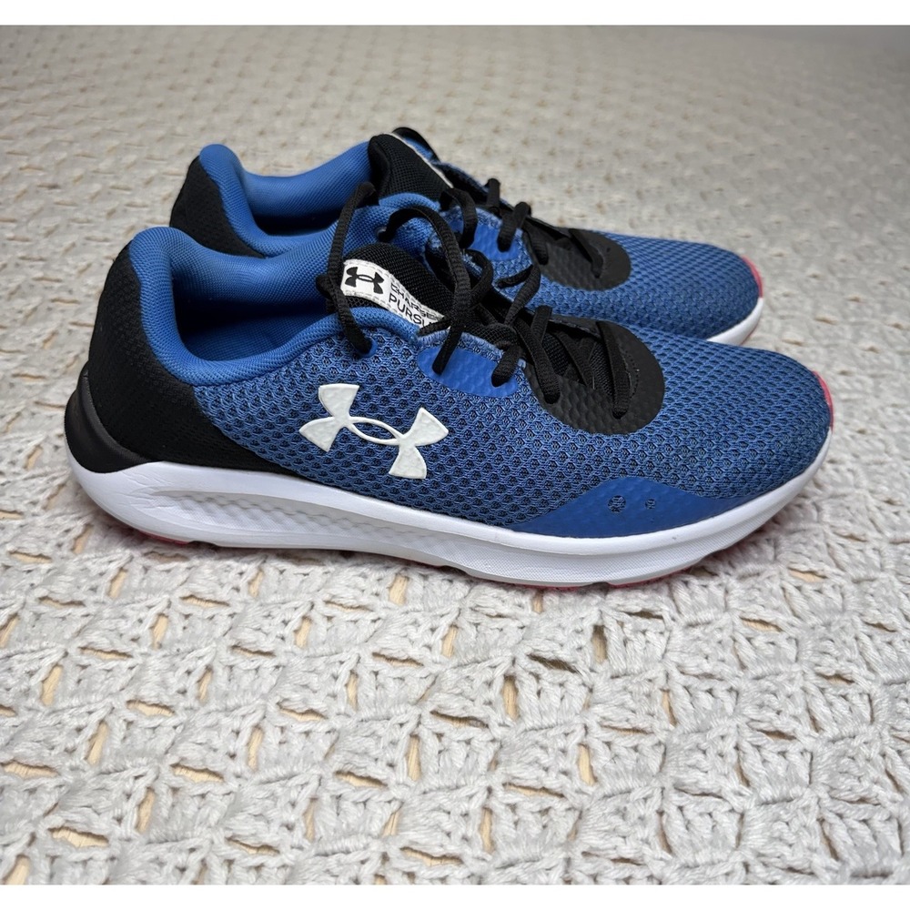 Under Armour UA Charged Pursuit 3 Sneakers Women's Size 10 Blue/Black